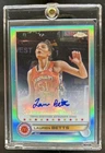 2022-23 Topps Chrome McDonald's Lauren Betts Auto Autograph Aqua Refractor #/99