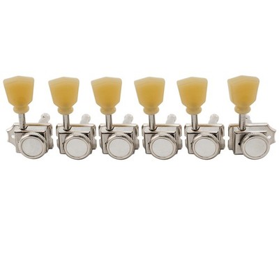 Musiclily Pro Nickel 6 Inline Vintage Locking Tuning Machine For Strat TL Guitar