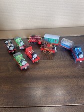 Thomas  Friends Take N Play Lot Of 9 Cars Preowned
