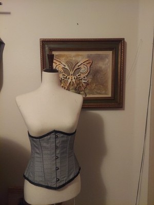 Underbust Corset. Steel Boned