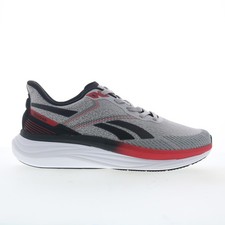 Reebok Viva Speed Mens Gray Mesh Lace Up Athletic Running Shoes