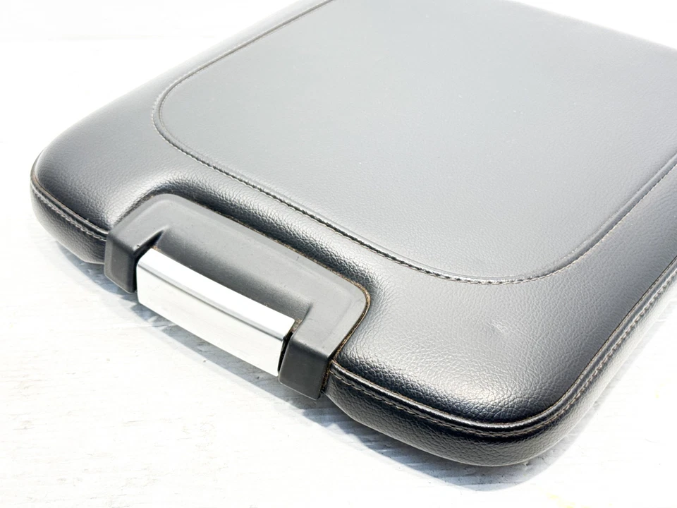 Dodge Ram 2500 3500 2019-2025 asiento de salto consola tapa reposabrazos cuero negro OEM Foto 2 de 4