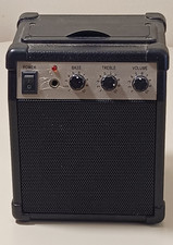 Restoration Hardware Mini Guitar Amp Speaker Model BD-90025 Portable Battery