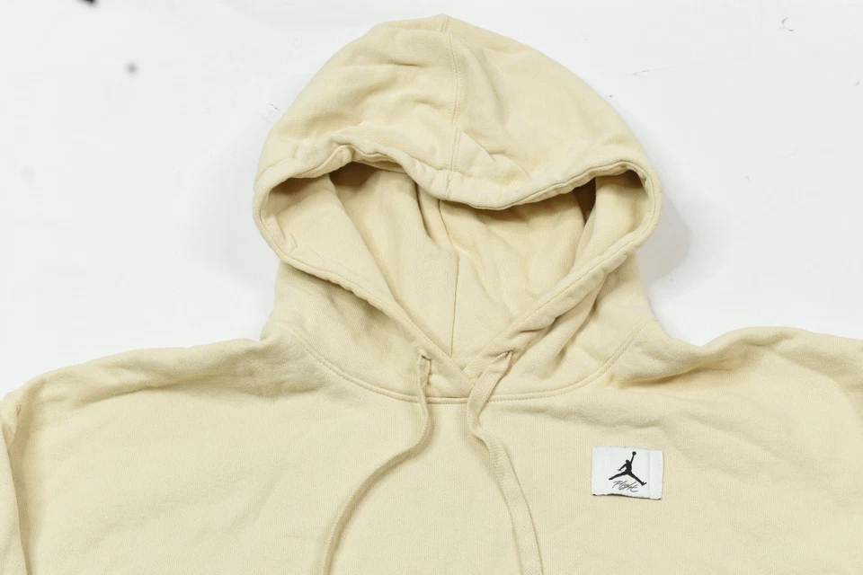 Jordan Flight Sweatsuit Womens Medium Beach Tan Pullover Relaxed Fit Terry - Image 4 of 4