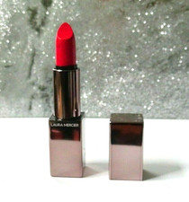 Image of Laura Mercier Rouge Essentiel Silky Creme Lipstick in Rouge Electrique 3.5g New 