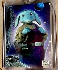 2025 Topps Star Wars Galaxy SCP-3 Rare GEM Original Art Skeleton Crew PuzzleNeel