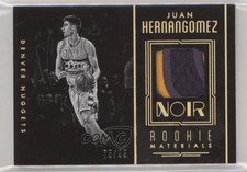 2016-17 Noir Rookie Materials Black and White Prime /99 Juan Hernangomez #7 0m5n