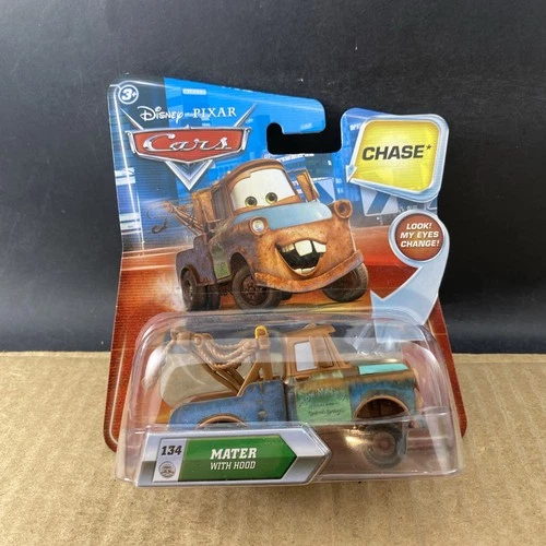 Disney Pixar Cars Eyes Change Chase Mater With Hood #134 1:55, COMB SHIP $1