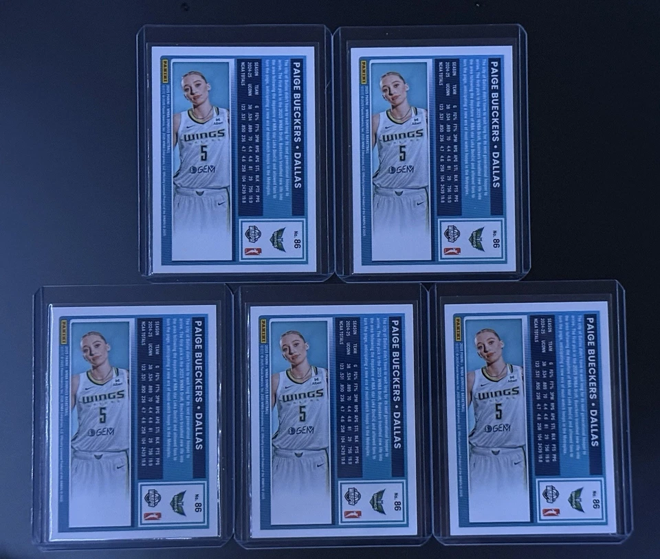 2025 Donruss Paige Bueckers 评级新秀86号   — 第 2/2 张图片