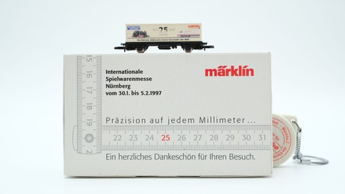 Märklin Z 80107 Güterwagen Behälter-Tragwagen 25 Jahre (48. Spielwarenmesse Nürn | Condition: Gebraucht