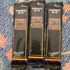 Vandoren Rue Lepic 56 Bb Clarinet Reeds Strength 3 Pack of 3