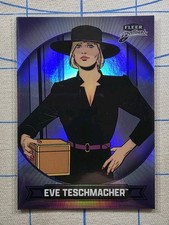 Fleer Brilliants Superman - Eve Teschmacher #18 Purple Parallel - DC Comics Card