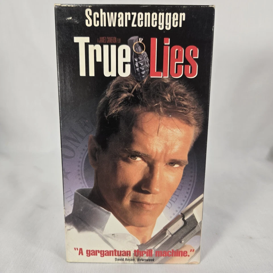 Lot of 6 Action VHS Movies GoldenEye True Lies Rundown Cold Steel Snow Kill - Image 4 of 4