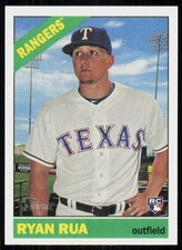 2015 Topps Heritage Ryan Rua Rookie Texas Rangers #503