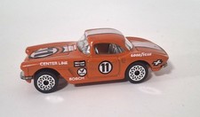 Matchbox 1962 Chevrolet #11 Corvette Orange Diecast Toy Car 1982 Vintage