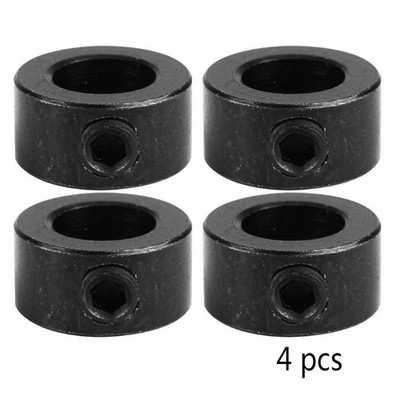 4 Pieces 8mm Shaft Lock Collar T8 Lead Screw Lock Ring Stainless Steel Isolation