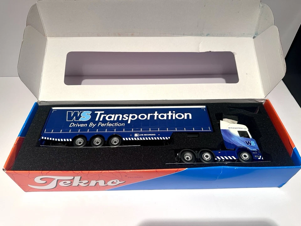 Tekno WS Transportation Scania R450 New Gen 1:50 Scale Model Truck - Image 4 of 4