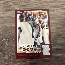 2000 Topps Season Opener Coming Soon Randy Moss Minnesota Vikings #185