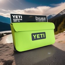 YETI Sidekick 1L Venom Green Waterproof Dry Gear Case