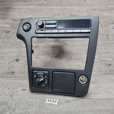 2001-04 Nissan Pathfinder Infiniti Qx4 Dash Radio Climate Bezel Trim Black 4wd