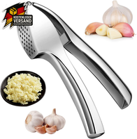 Knoblauchpresse, Edelstahl Garlic Press, Knoblauch Crusher KüChenhelfer, Pressen