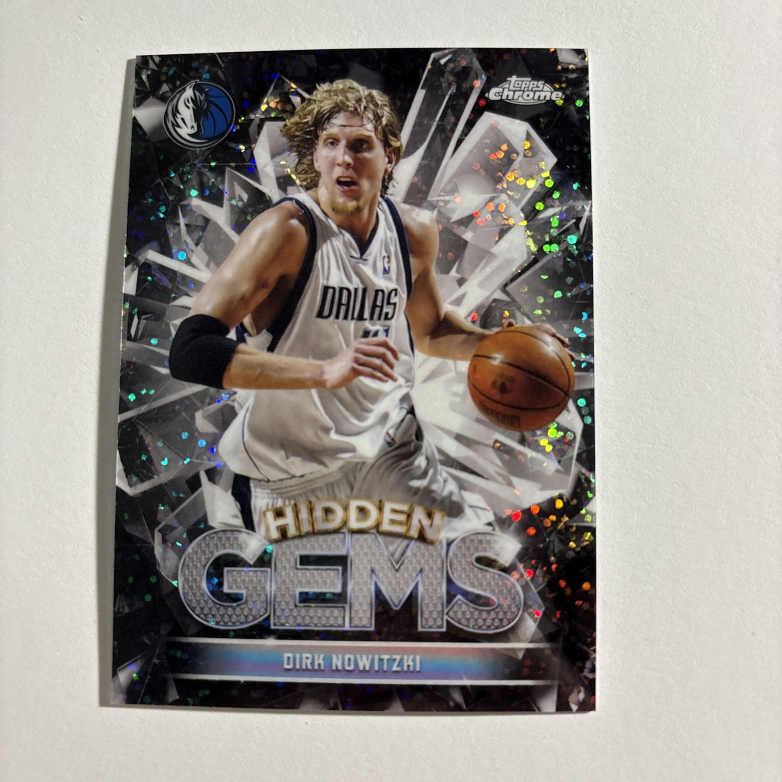 2025-26 Topps Chrome Basketball #HG-6 Dirk Nowitzki Hidden Gems SSP  BRFAN