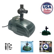 Submersible Pond Pump 1080 GPH Fountain Kit Energy Efficient Ceramic Bearing