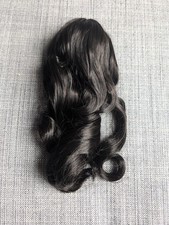 Truly Me 111 84 Wig A Black Wavy Hair American Girl Doll OOAK Custom Replacement