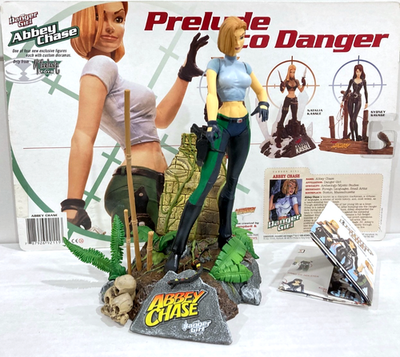 Danger Girl McFarlane Action Figure Lot Abbey Chase Natalia Kassle