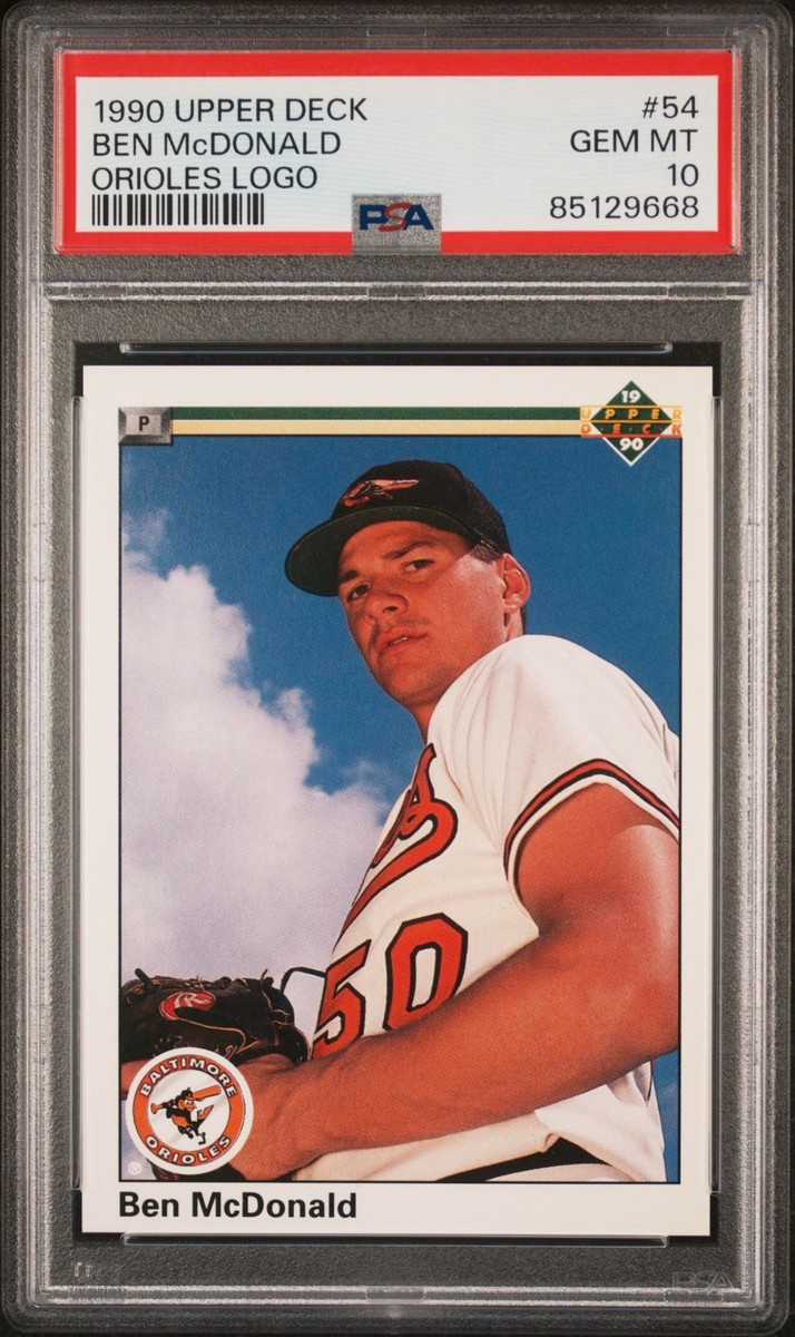 1990 Upper Deck BEN MCDONALD 