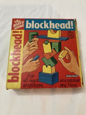 Blockhead Vintage1954 Block Game