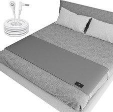 Grounding Sheets with 10 Silver Fiber, Grounded Bed Sheets for Queen Size Bed,W