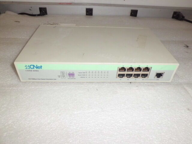 CNet CNFH-608S 8-Port 10/100Mbps Stackable Ethernet Hub