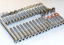 Honda XL125 1976-90 engine covers 53x Stainless Allen Bolts Socket Capscrews Kit