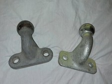Vintage Lot x2 Ancienne BOULE D'ATTELAGE en METAL VOITURE REMORQUE CARAVANE etc