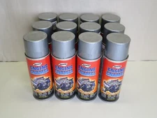 Aervoe 575 Engine Enamel Paint Dull Aluminum 12 Oz Can Case of 12 Cans