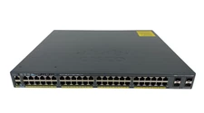 Cisco Catalyst 2960-X Series WS-C2960X-48FPS-L (48 Ports) PoE+ 740W 4 SPF