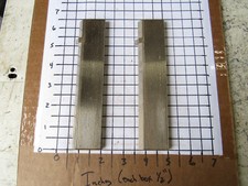 Pair Moulder Blades Bits Knives 5/16" Corrugated Back Shaper Router Profile