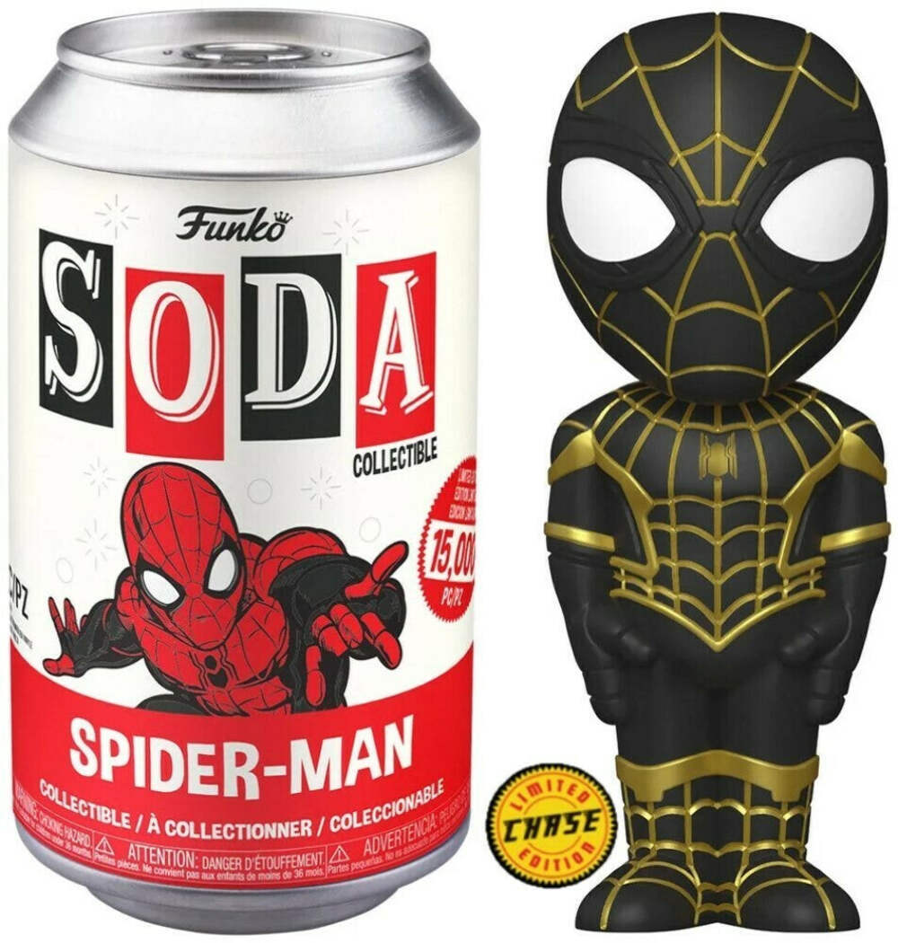 Funko Vinyl Soda: Marvel - Spider-Man (15,000)(CHASE)