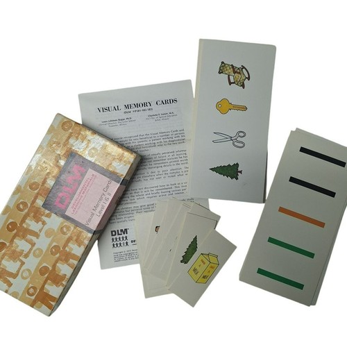 Visual Memory Items Developmental Learning Materials Visual Memory Cards I and II No P 181 ...