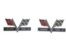 65 66 67 Chevelle And El Camino 396 Fender Flags 1 Pair 65 66 67 Chevelle And El Camino 396 Fender Flags 1 Pair