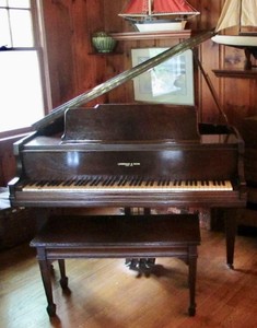 lindeman and sons baby grand piano for sale
