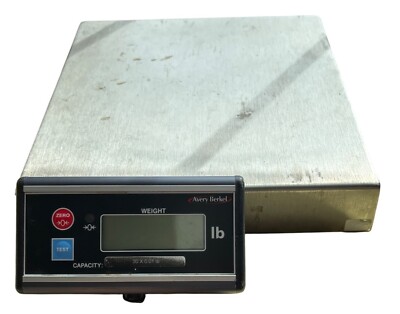 Avery Berkel Model 6708 Digital Scale 30x0.01 Lb Capacity Stainless Steel Works