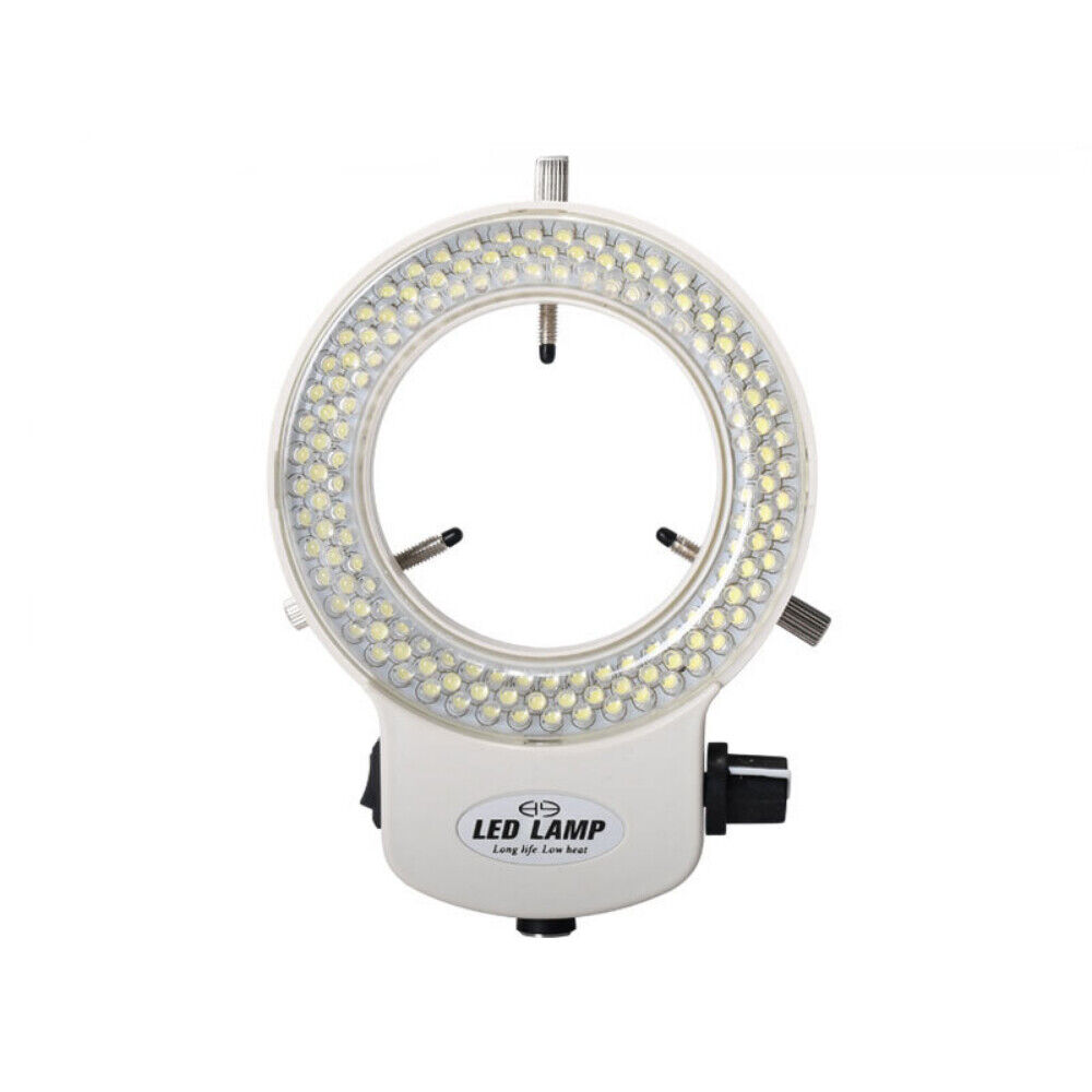 144LED Adjustable Ring Light Illu minator for Stereo Microscope Part EU Plug##