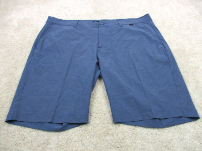 Travis Mathew Shorts Mens 40 Blue Performance Stretch Chino Golf Golfing 40x11