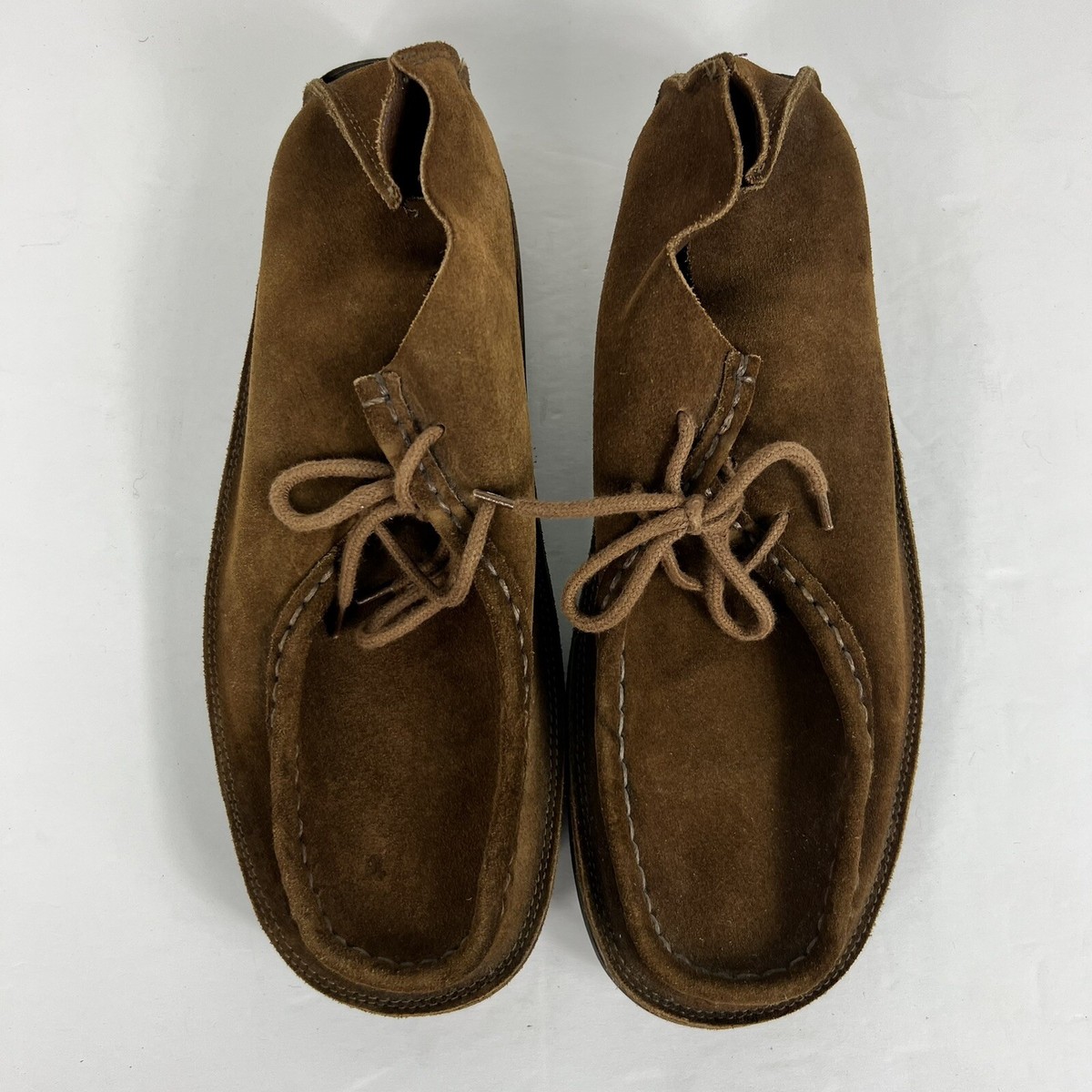 J. Crew Suede Ankle Chukka Boots Shoes Lace-Up Brown Mens 9  display picture 1