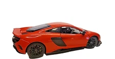 Welly 1:24 McLaren 676LT Sports Car Loose No Box Orange And Black 