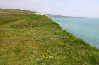 Foto 6x4 Die Klippe auf Afton Down Freshwater Bay c2010