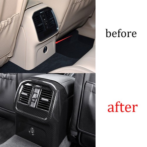 Rear Air Outlet Vent Panel Cover Trim For Porsche Macan 2019-2021 ...