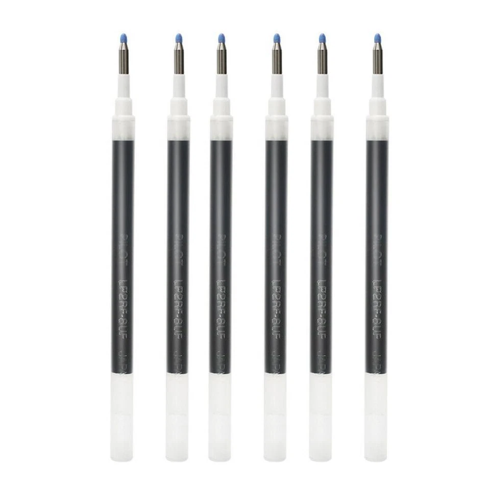 Tinta de recarga de bolígrafo para punta Pentel 0,5 mm LP2RF-8EF/UF pluma de gel líquido tinta negra/azul Foto 4 de 4